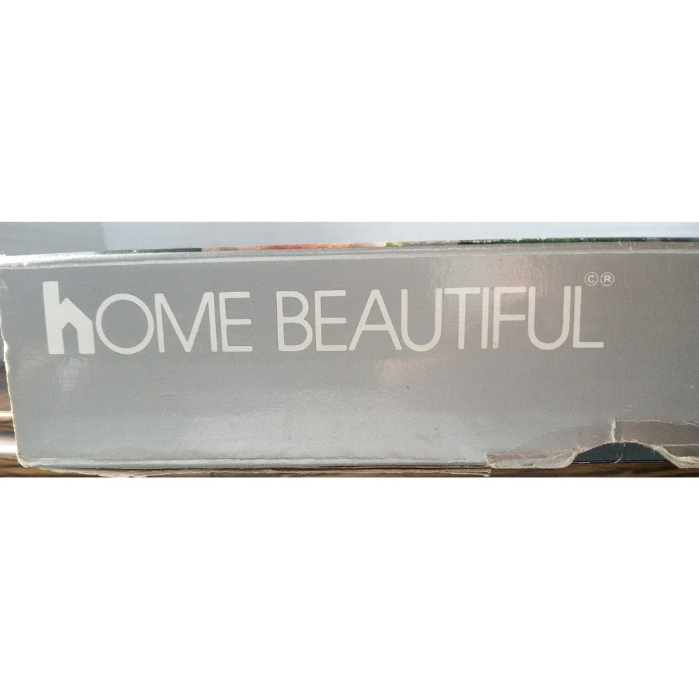 Home Beautiful Rose Pearls 11 1/2 Inch Crystal Sandwich Tray